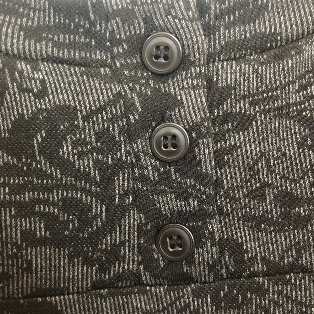 EN FOCUS STUDIO Womens 8 Paisley Short Sleeve Shift Dress Pockets Modest NWOT - Picture 12 of 15